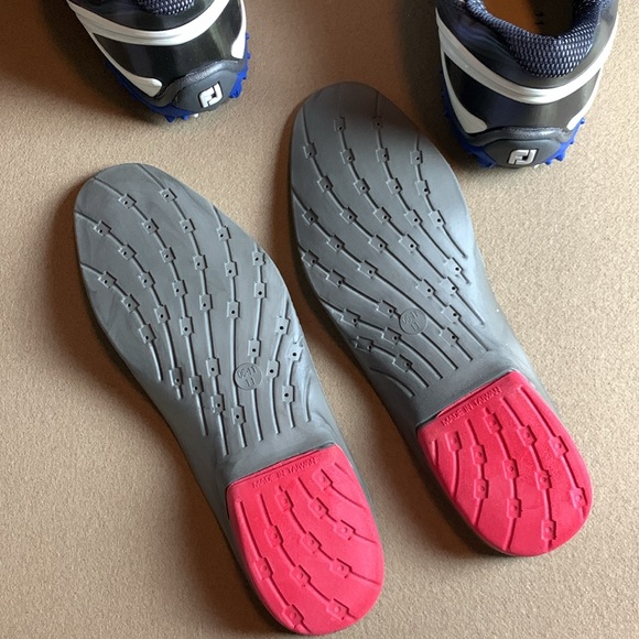 FJ FootJoy Sport NWB Spikeless Leather Golf Shoes - 12 medium Style 53147 - Picture 10 of 11